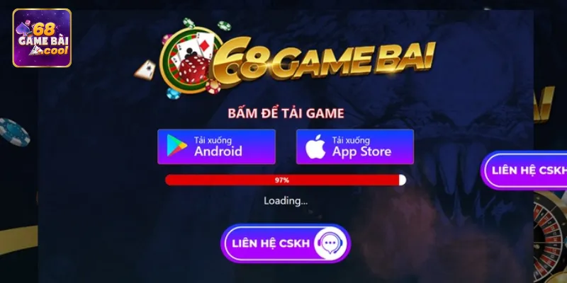 Hướng dẫn tải app 68 game bài trên di động trong 5 phút