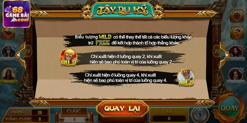 Luật chơi tây du ký tại cổng game 68 game bài