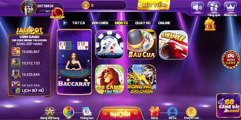 Giới thiệu game dân gian bầu cua tại 68gamebai